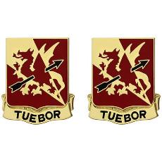 562nd ADA (Air Defense Artillery) Brigade Unit Crest (Tuebor)